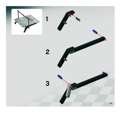 LEGO 8166 instructions page 25 – build guide