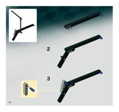 LEGO 8166 instructions page 28 – build guide