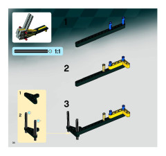 LEGO 8166 instructions page 34 – build guide