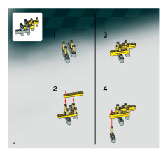 LEGO 8166 instructions page 36 – build guide