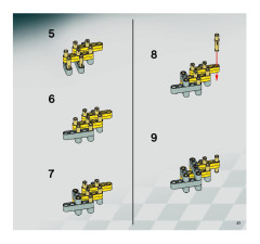 LEGO 8166 instructions page 37 – build guide