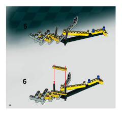 LEGO 8166 instructions page 38 – build guide