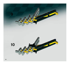 LEGO 8166 instructions page 40 – build guide
