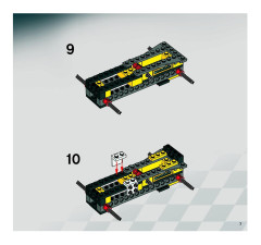 LEGO 8166 instructions page 7 – build guide