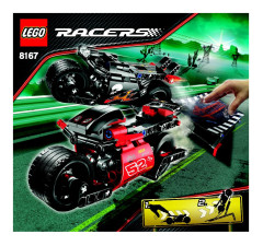 LEGO 8167 instructions page 1 – build guide
