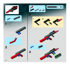 LEGO 8167 instructions page 10 – build guide