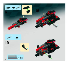 LEGO 8167 instructions page 12 – build guide