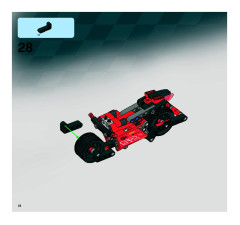 LEGO 8167 instructions page 18 – build guide