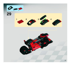 LEGO 8167 instructions page 19 – build guide