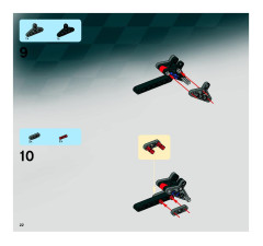 LEGO 8167 instructions page 22 – build guide