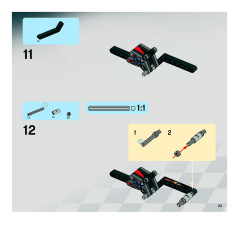 LEGO 8167 instructions page 23 – build guide