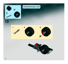 LEGO 8167 instructions page 24 – build guide