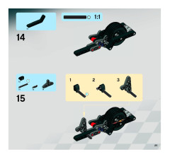 LEGO 8167 instructions page 25 – build guide