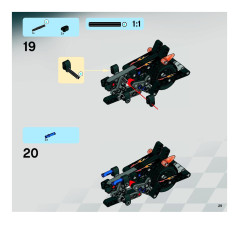 LEGO 8167 instructions page 29 – build guide