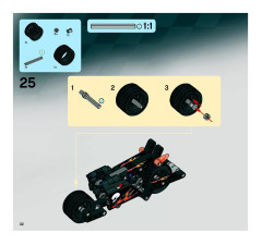 LEGO 8167 instructions page 32 – build guide
