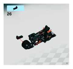 LEGO 8167 instructions page 33 – build guide