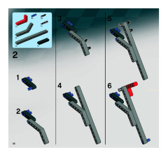 LEGO 8167 instructions page 36 – build guide