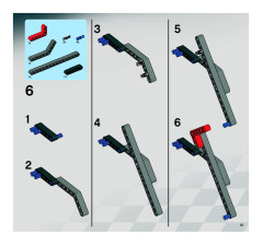 LEGO 8167 instructions page 41 – build guide