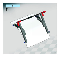 LEGO 8167 instructions page 43 – build guide
