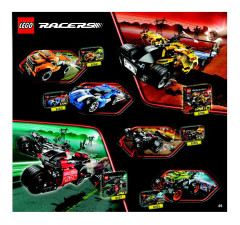 LEGO 8167 instructions page 45 – build guide