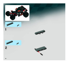 LEGO 8167 instructions page 46 – build guide