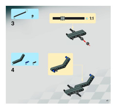 LEGO 8167 instructions page 47 – build guide