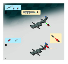 LEGO 8167 instructions page 48 – build guide