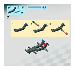 LEGO 8167 instructions page 49 – build guide