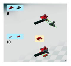 LEGO 8167 instructions page 5 – build guide