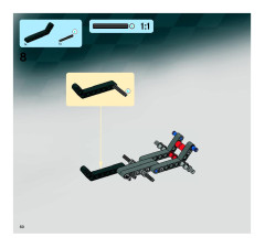 LEGO 8167 instructions page 50 – build guide