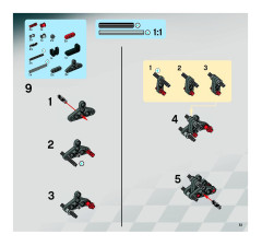 LEGO 8167 instructions page 51 – build guide