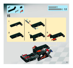 LEGO 8167 instructions page 55 – build guide