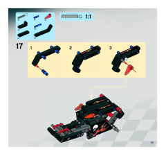 LEGO 8167 instructions page 57 – build guide