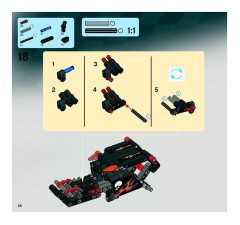 LEGO 8167 instructions page 58 – build guide
