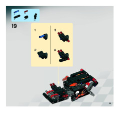 LEGO 8167 instructions page 59 – build guide