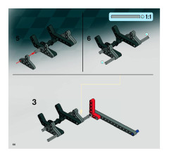 LEGO 8167 instructions page 66 – build guide