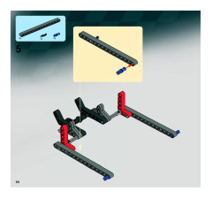 LEGO 8167 instructions page 68 – build guide