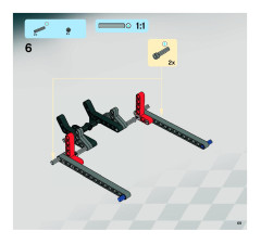 LEGO 8167 instructions page 69 – build guide