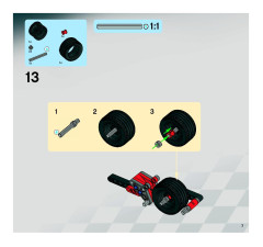 LEGO 8167 instructions page 7 – build guide
