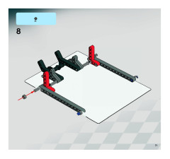 LEGO 8167 instructions page 71 – build guide