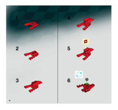 LEGO 8168 instructions page 18 – build guide