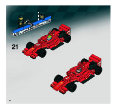 LEGO 8168 instructions page 20 – build guide