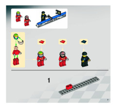 LEGO 8168 instructions page 3 – build guide