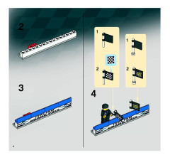 LEGO 8168 instructions page 4 – build guide