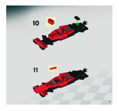LEGO 8168 instructions page 9 – build guide