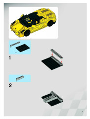 LEGO 8169 instructions page 3 – build guide