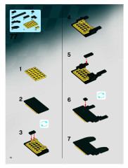 LEGO 8169 instructions page 76 – build guide