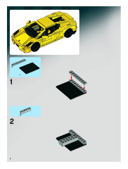 LEGO 8169 instructions page 2 – build guide
