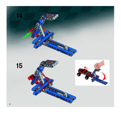 LEGO 8182 instructions page 18 – build guide