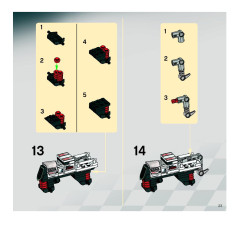 LEGO 8182 instructions page 23 – build guide